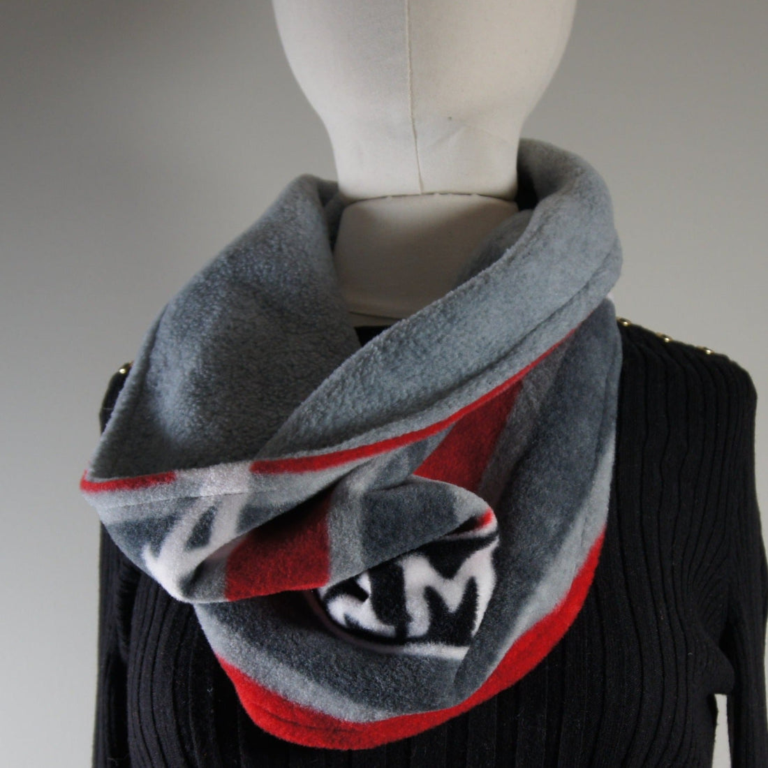 Accessories-Scarves-Cowl-NCAA-University-of-Alabama-UA-BAMA-Crimson-Tide