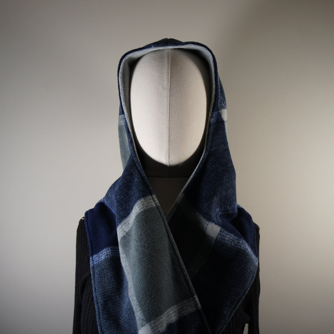 Accessories-Scarves-Hooded-Wrap-Scarf-Blue-Plaid-and-Heather-Gray-3