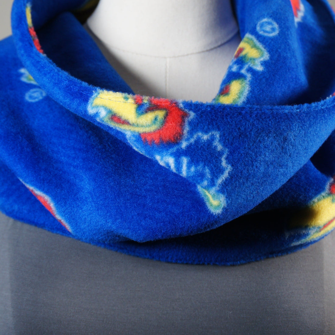 Accessories-scarves-cowl-NCAA-University-of-Kansas-Jayhawks