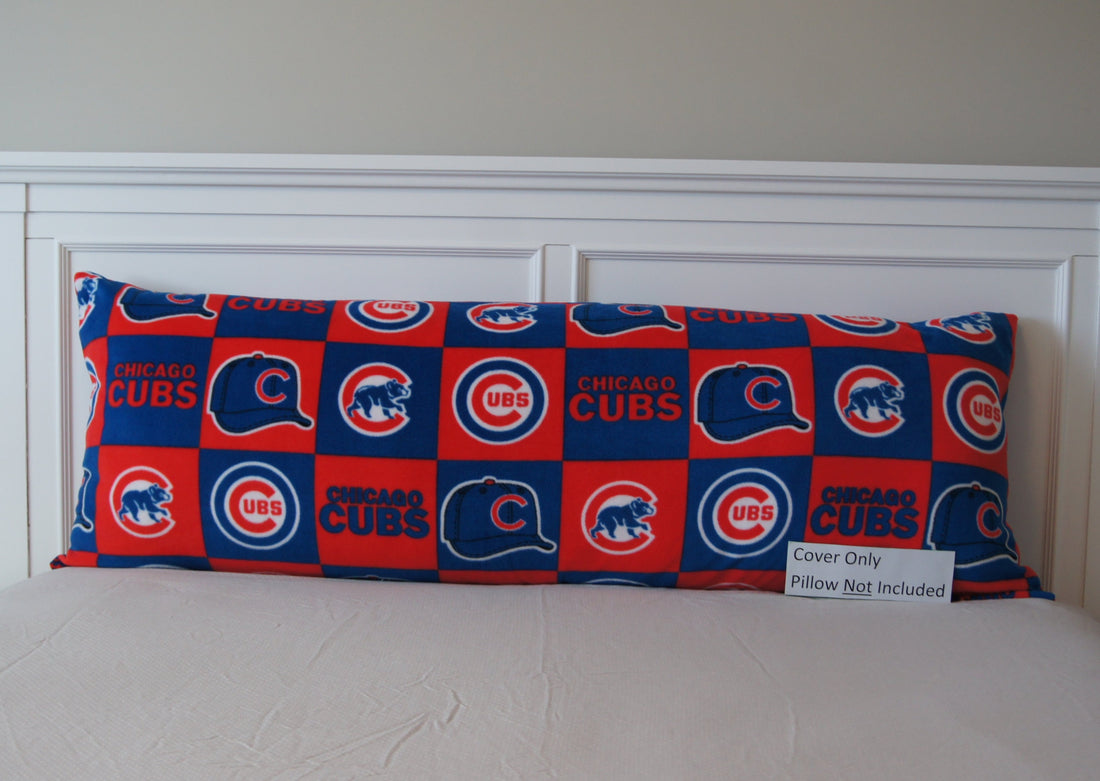 Back - Pillows - Body Pillow Cover - Brand Loyalty - MLB - Chicago - Cubs