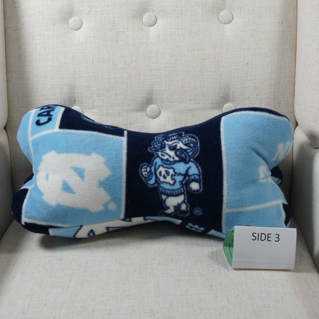 Pillows - Dinosaur Bone - College - NCAA - University of North Carolina-UNC - Tar Heels