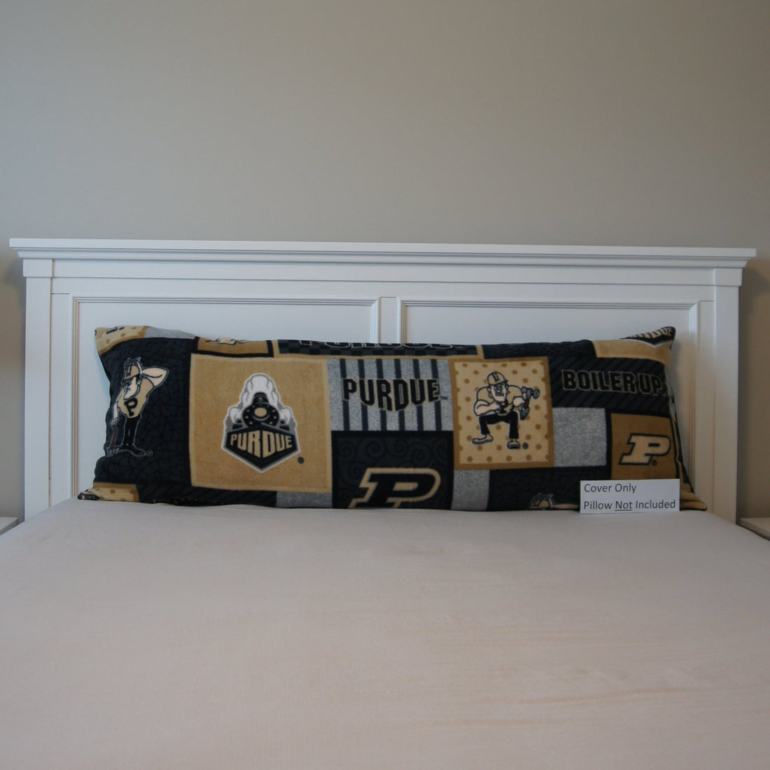 Pillows - Body Pillow Cover - College - NCAA - Purdue University-P - Boilermakers - Blocks