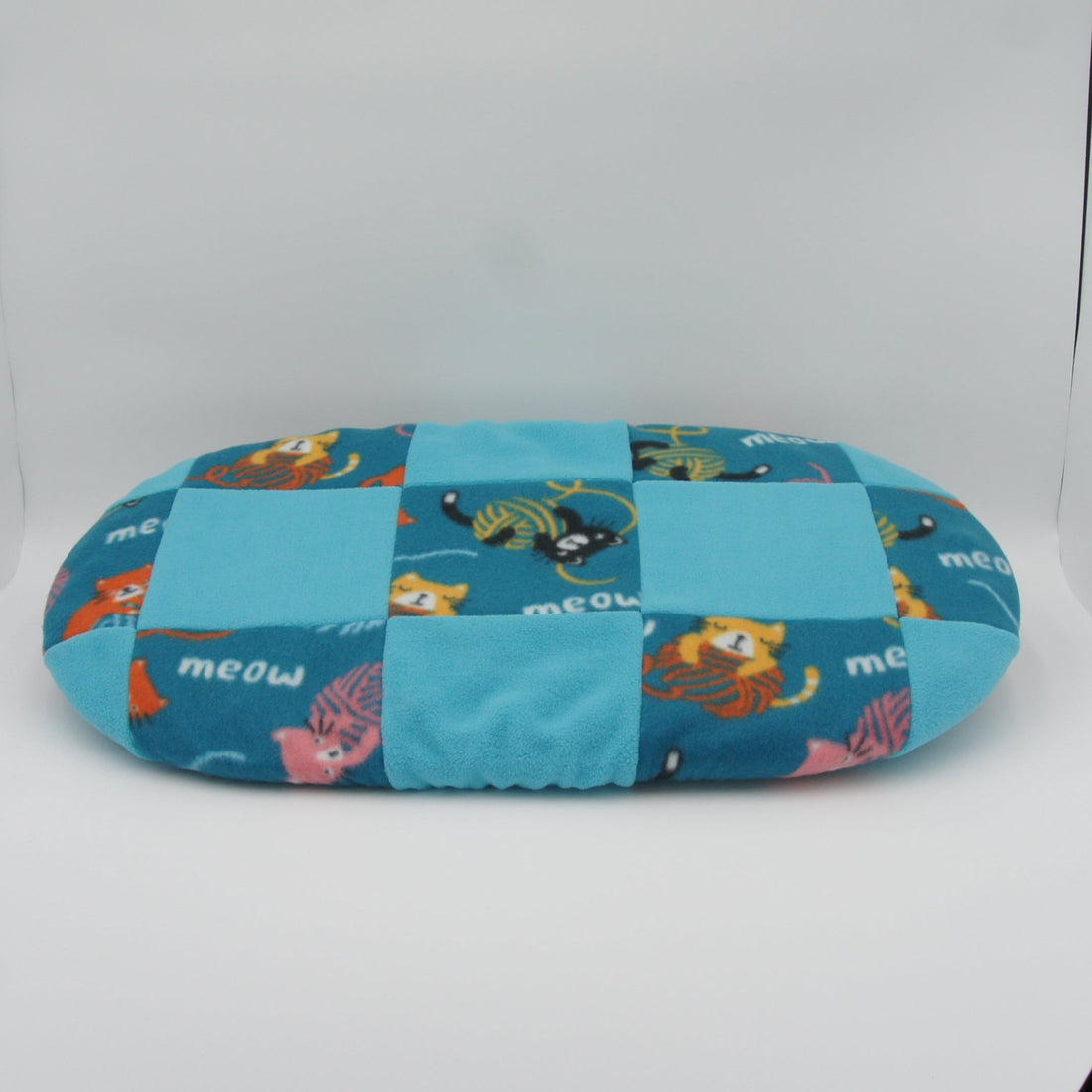 Pets-Cat-Window-Perch-Replacement-Cover-Fleeces-Pieces-Cats-on-Dark-Turquoise