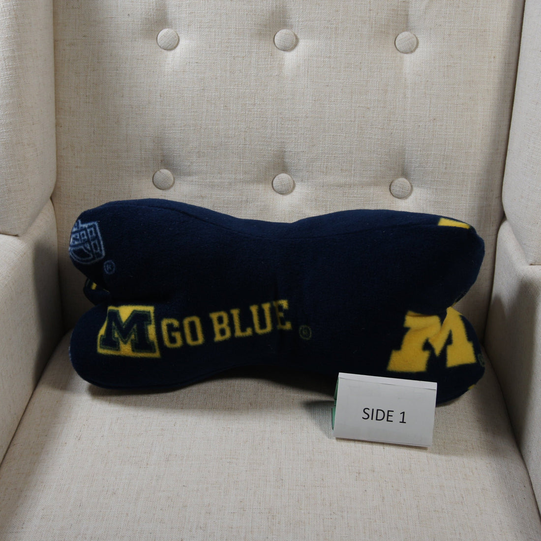 Pillows-Dinosaur-Bone-College-NCAA-University-of-Michigan-U-M-Wolverines