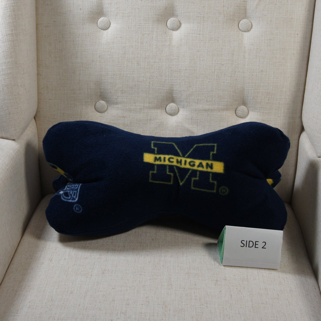 Pillows-Dinosaur-Bone-College-NCAA-University-of-Michigan-U-M-Wolverines