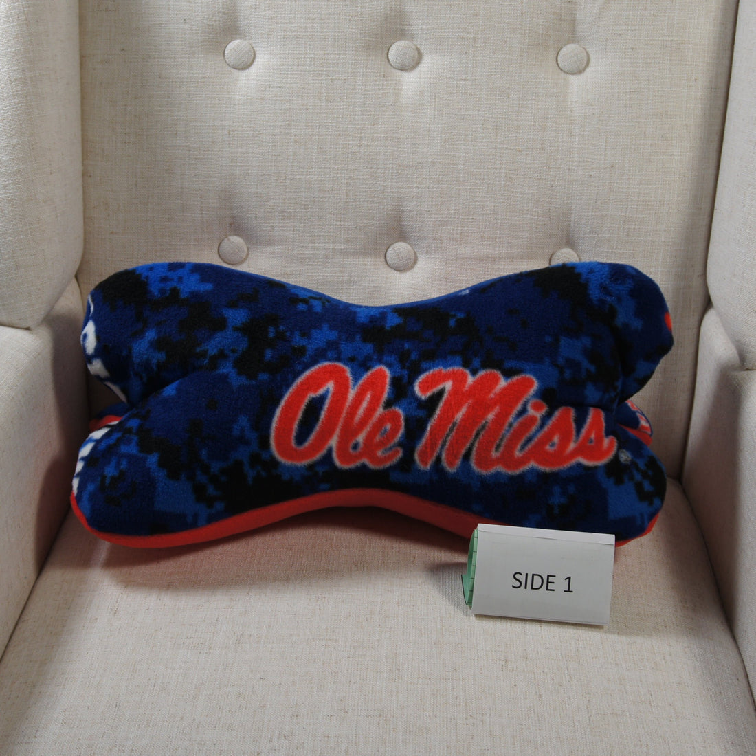 Pillows-Dinosaur-Bone-College-NCAA-University-of-Mississippi-Ole-Miss-Rebels