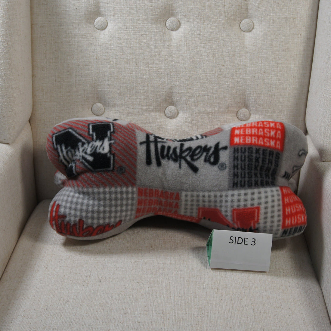 Pillows-Dinosaur-Bone-College-NCAA-University-of-Nebraska-Lincoln-Cornhuskers