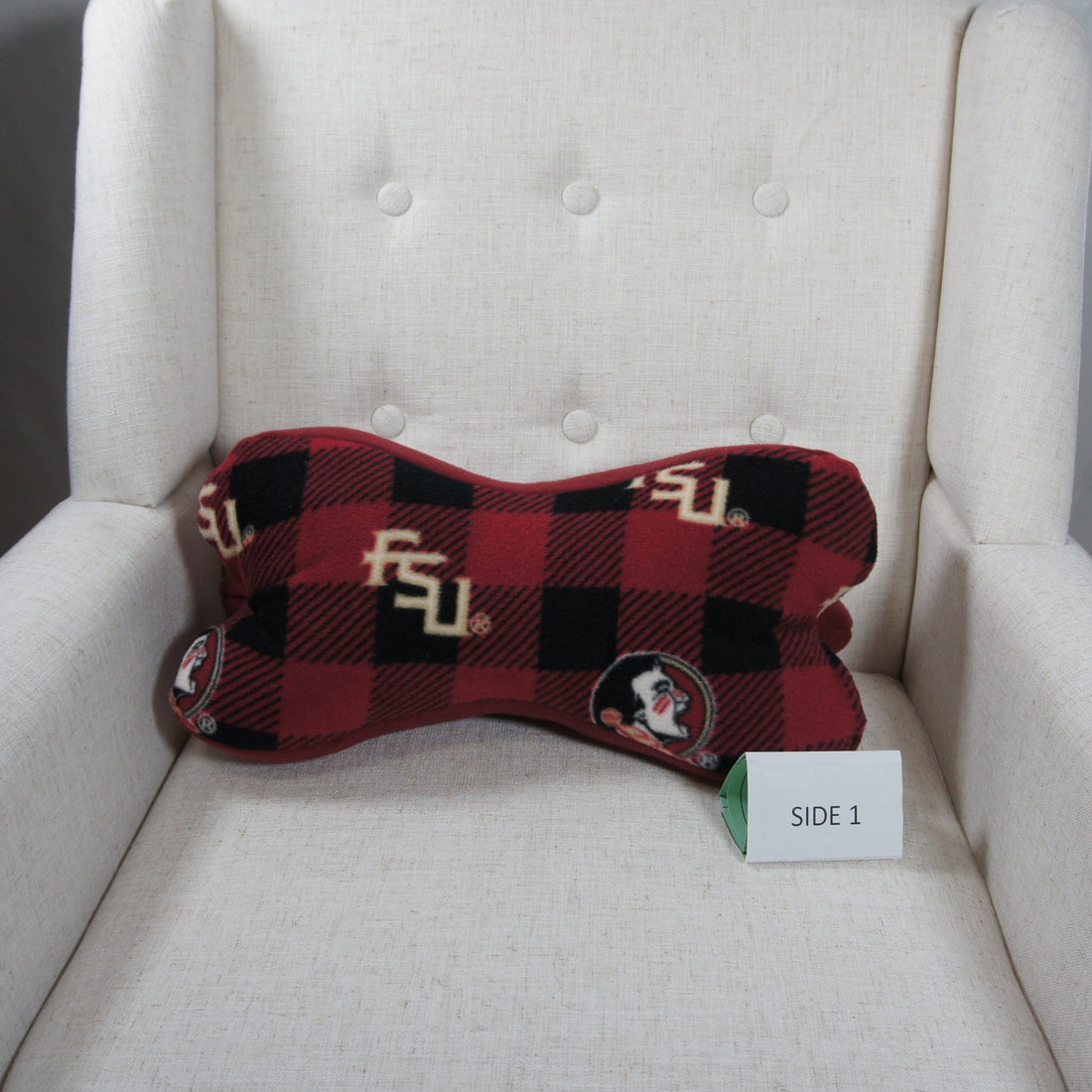 Side 1 - Pillows - Dinosaur Bone - College - NCAA - Florida State University-FSU - Seminoles-2