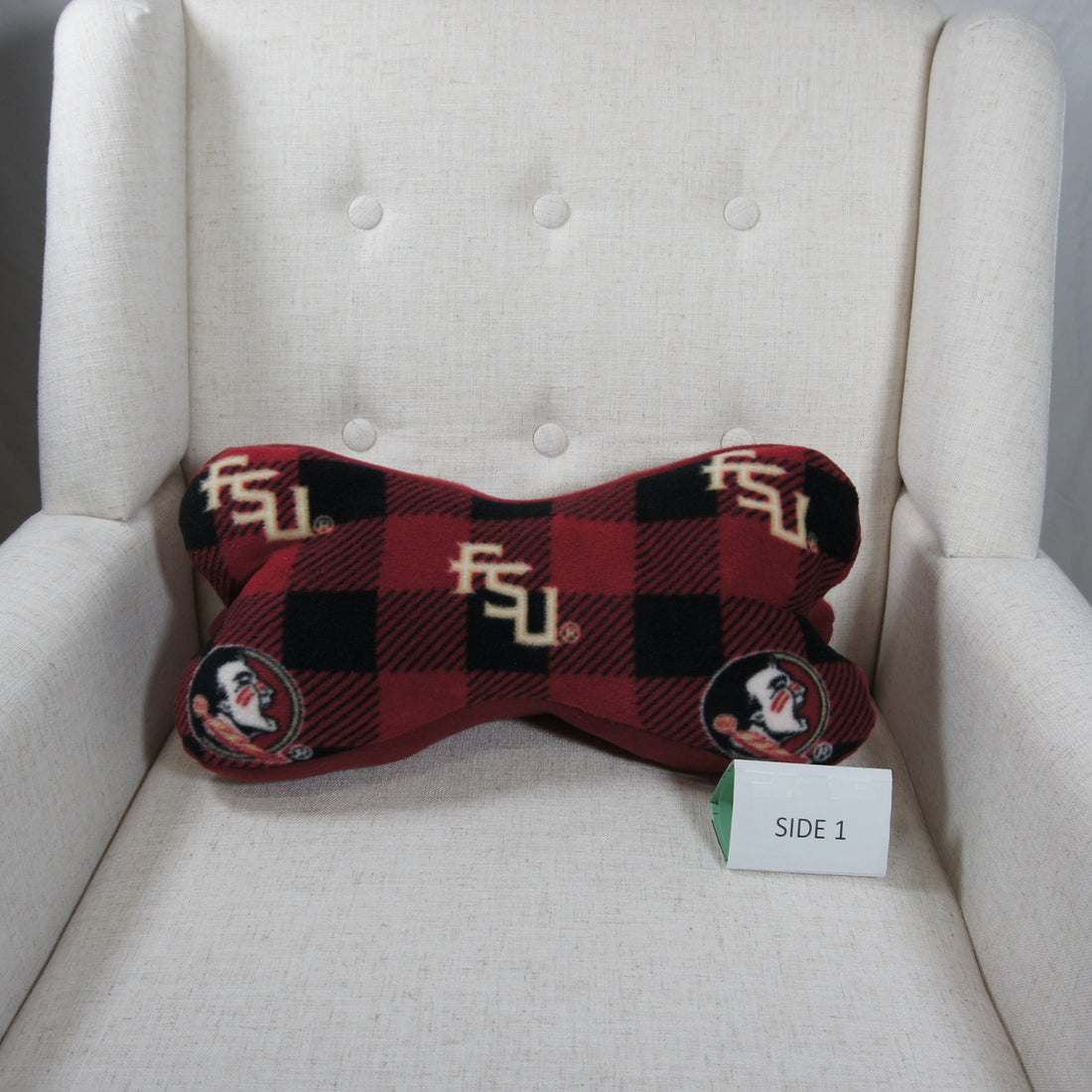 Side 1 - Pillows - Dinosaur Bone - College - NCAA - Florida State University-FSU - Seminoles-3