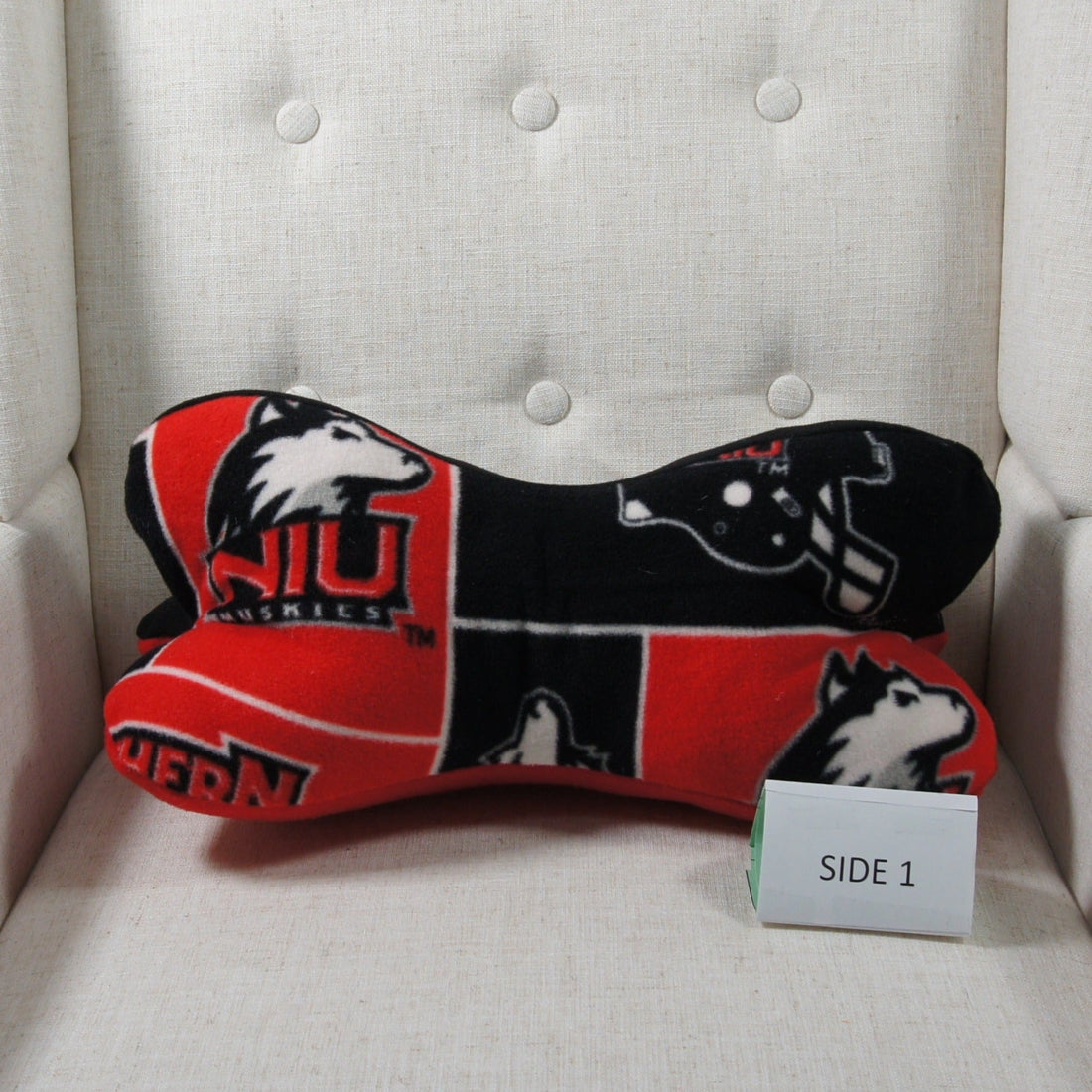 Pillows - Dinosaur Bone - College - NCAA - Northern Illinois University-NIU - Huskies