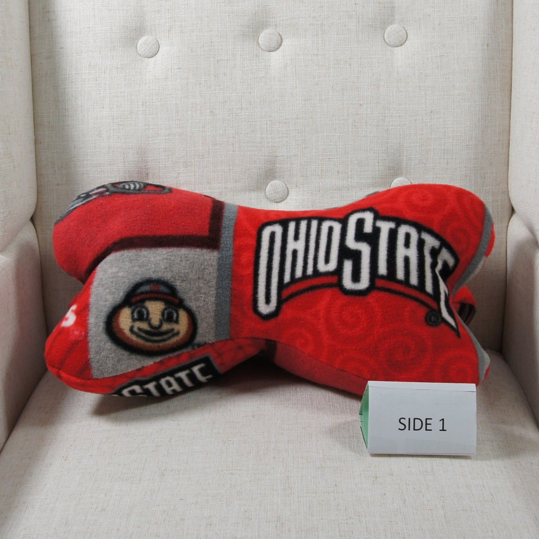 Pillows - Dinosaur Bone - College - NCAA - The Ohio State University-OSU - Buckeyes