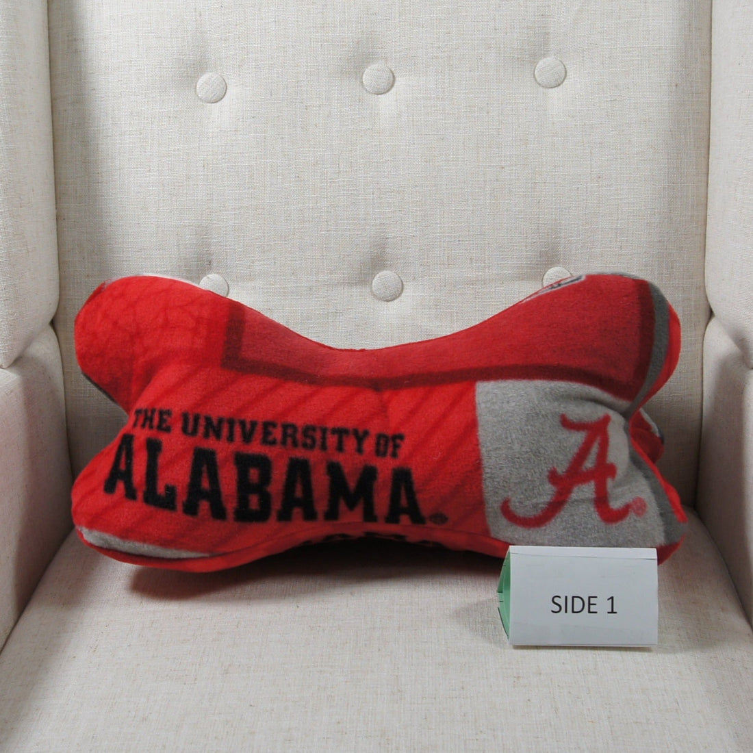 Pillows - Dinosaur Bone - College - NCAA - University of Alabama-UA-BAMA - Crimson Tide