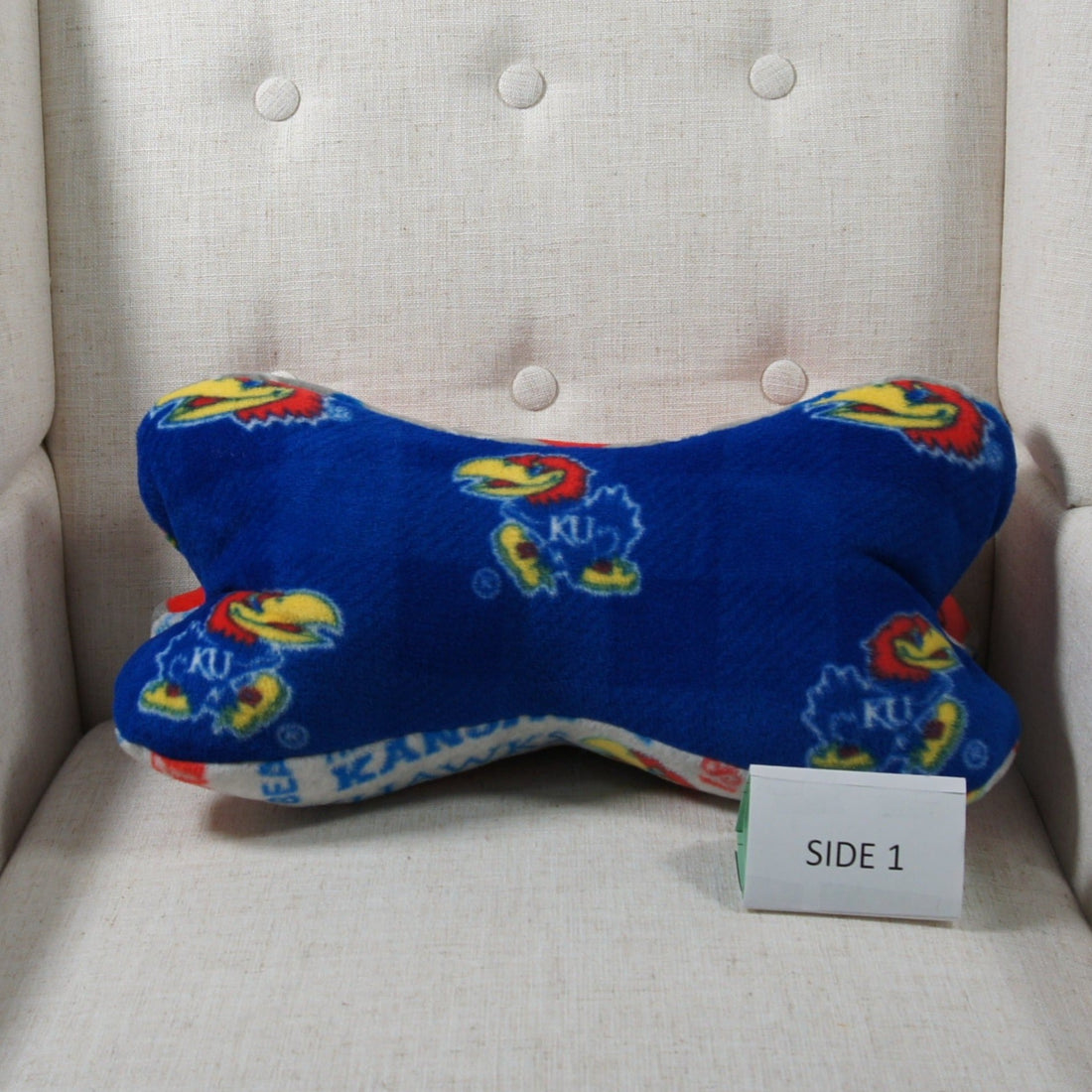 Pillows - Dinosaur Bone - College - NCAA - University of Kansas-KU - Jayhawks - Jays