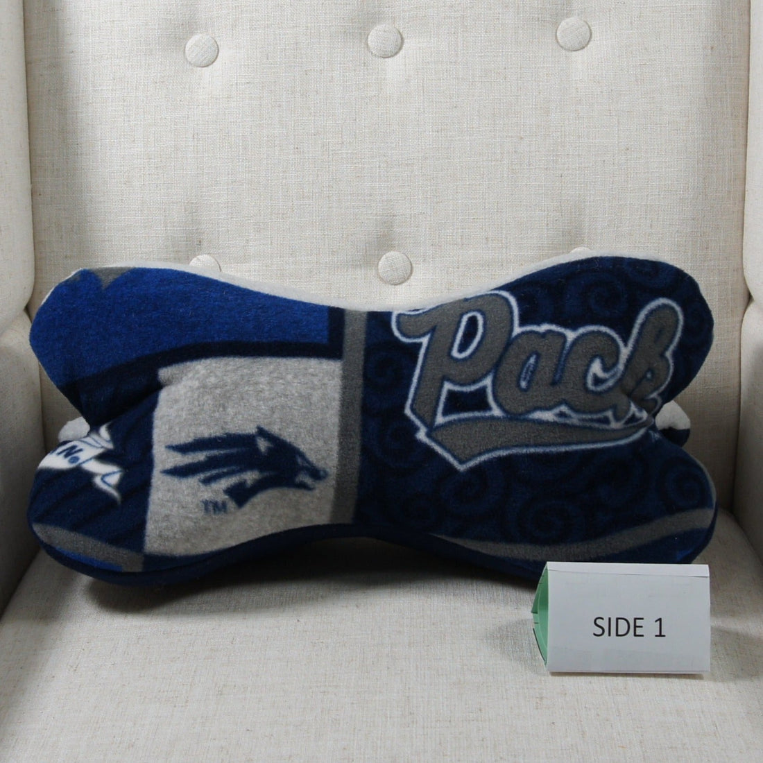 Pillows - Dinosaur Bone - College - NCAA - University of Nevada, Reno-UNR - Wolf Pack