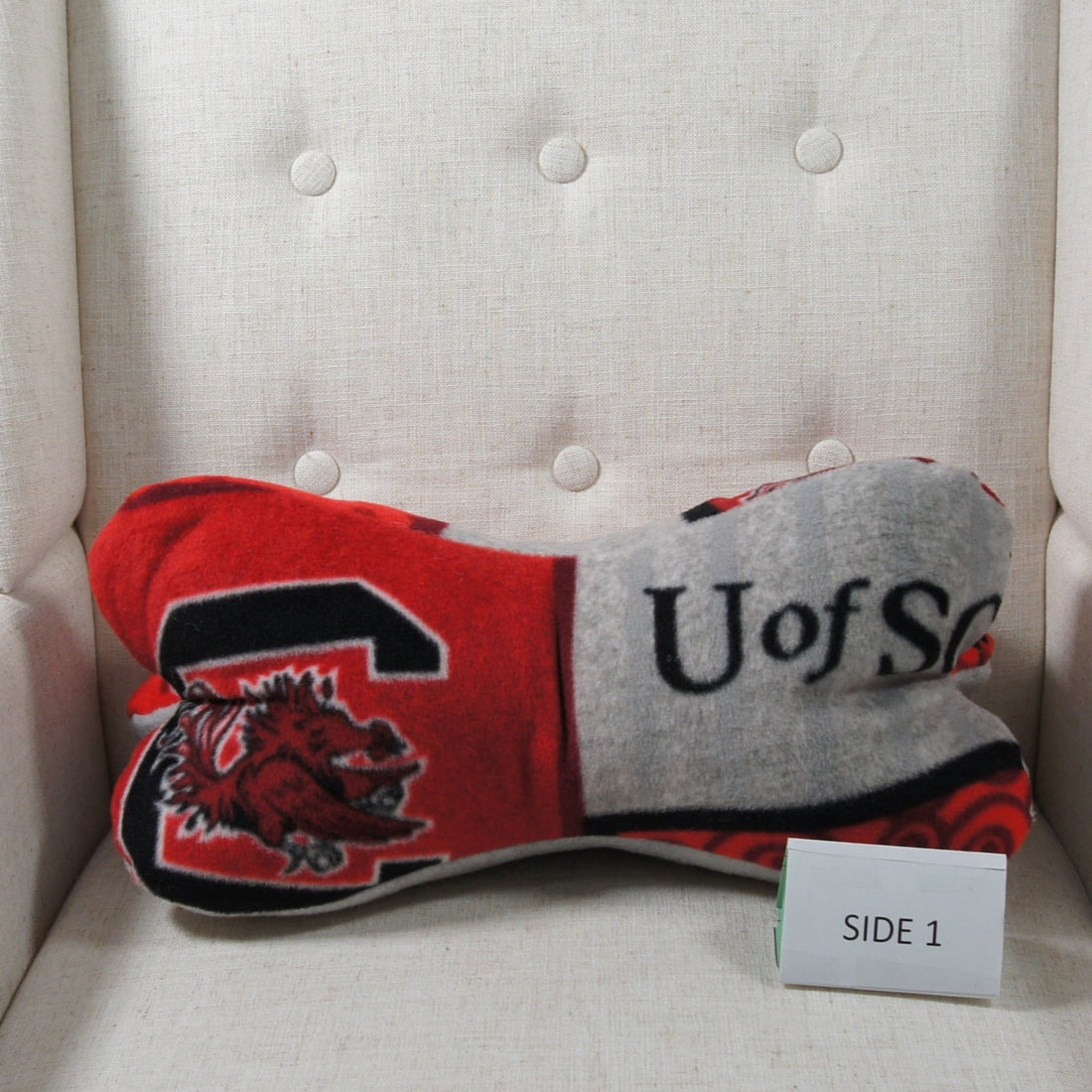 Pillows - Dinosaur Bone - College - NCAA - University of South Carolina-UofSC - Gamecocks