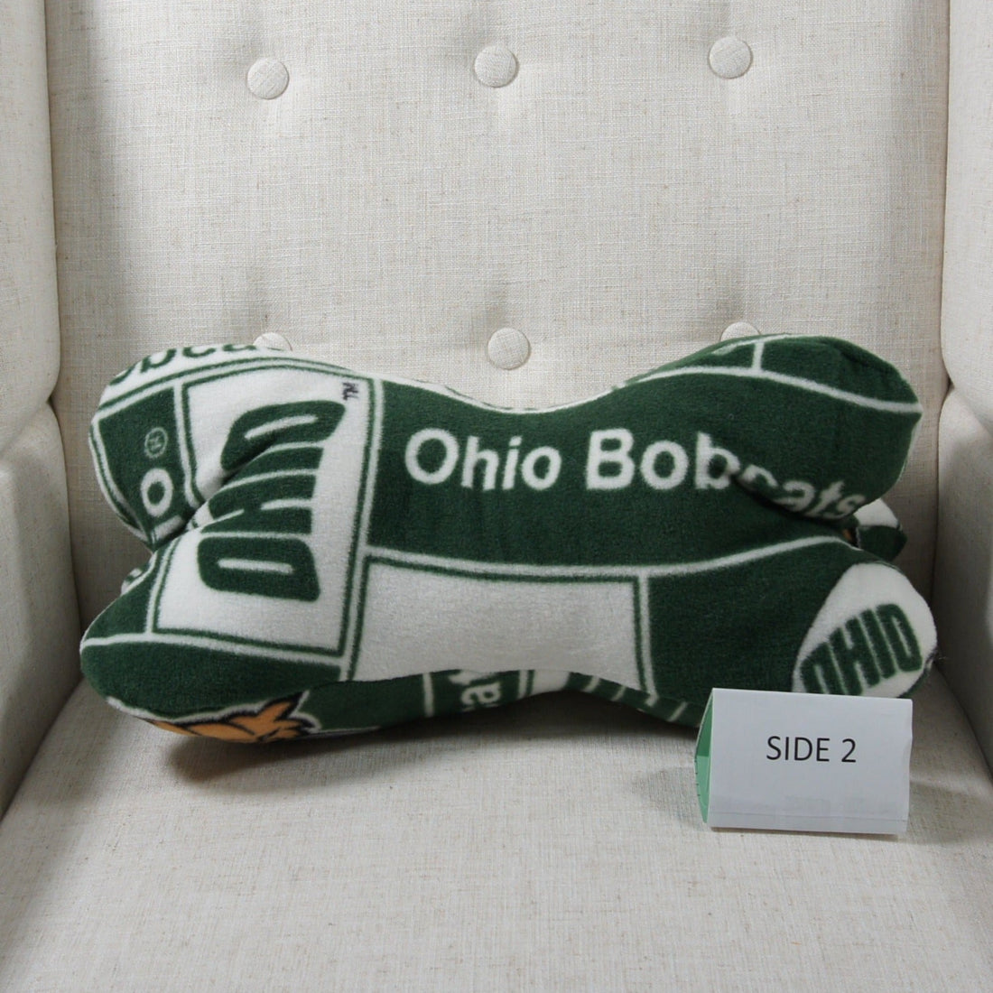 Pillows - Dinosaur Bone - College - NCAA - Ohio University-OU - Bobcats