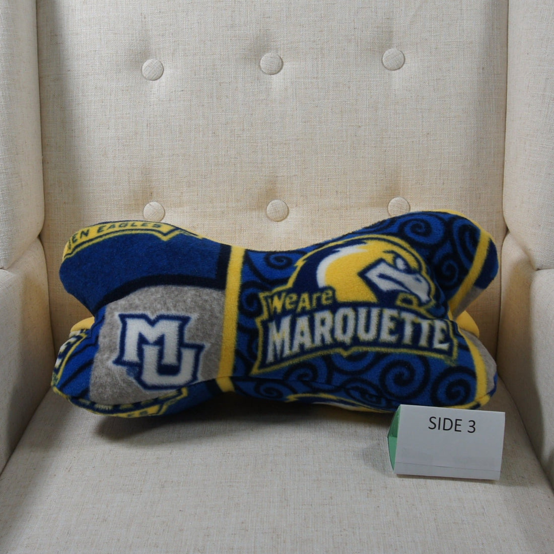 Pillows - Dinosaur Bone - College - NCAA - Marquette University-MU - Golden Eagles