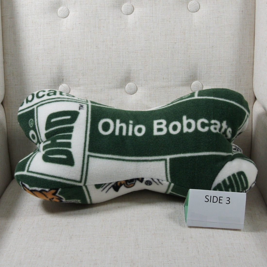 Pillows - Dinosaur Bone - College - NCAA - Ohio University-OU - Bobcats