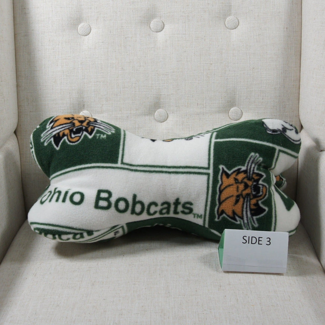 Pillows - Dinosaur Bone - College - NCAA - Ohio University-OU - Bobcats