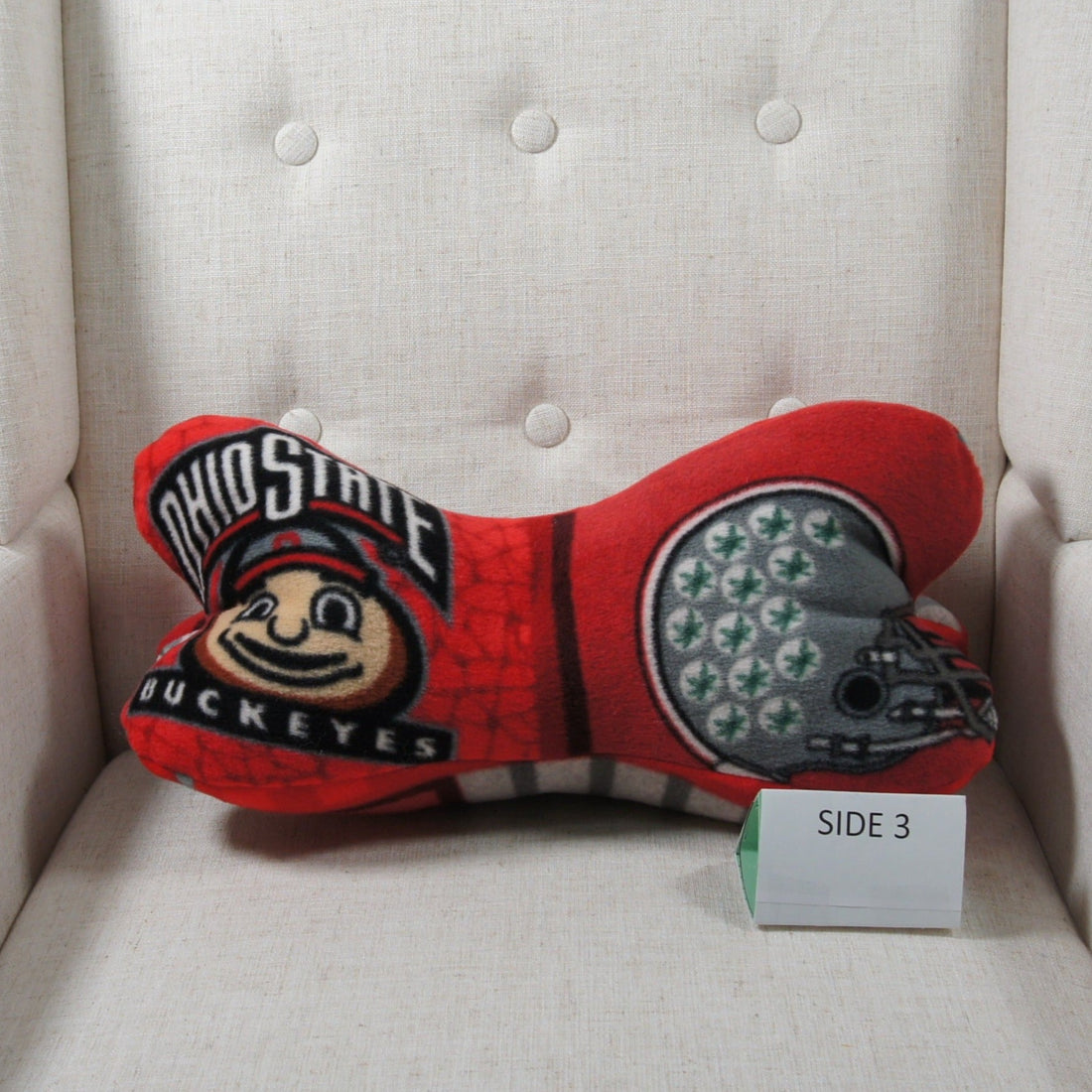 Pillows - Dinosaur Bone - College - NCAA - The Ohio State University-OSU - Buckeyes