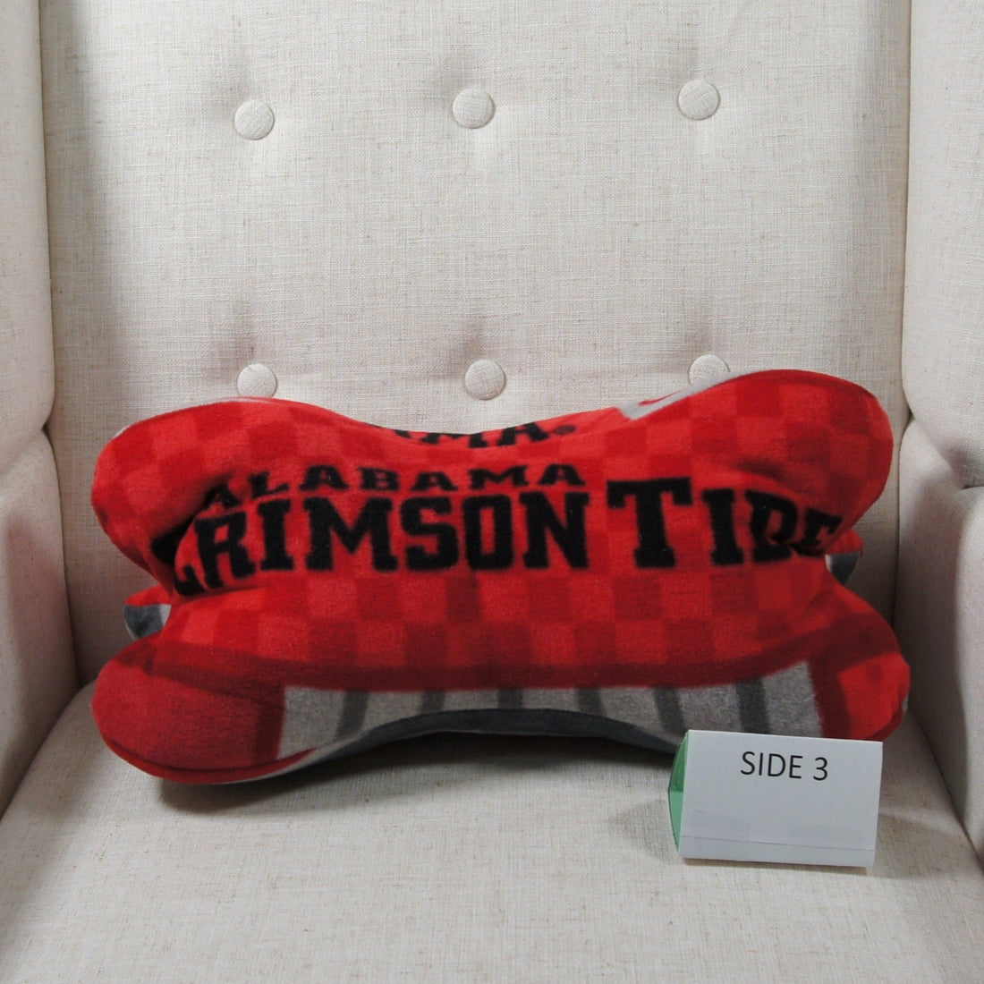 Pillows - Dinosaur Bone - College - NCAA - University of Alabama-UA-BAMA - Crimson Tide