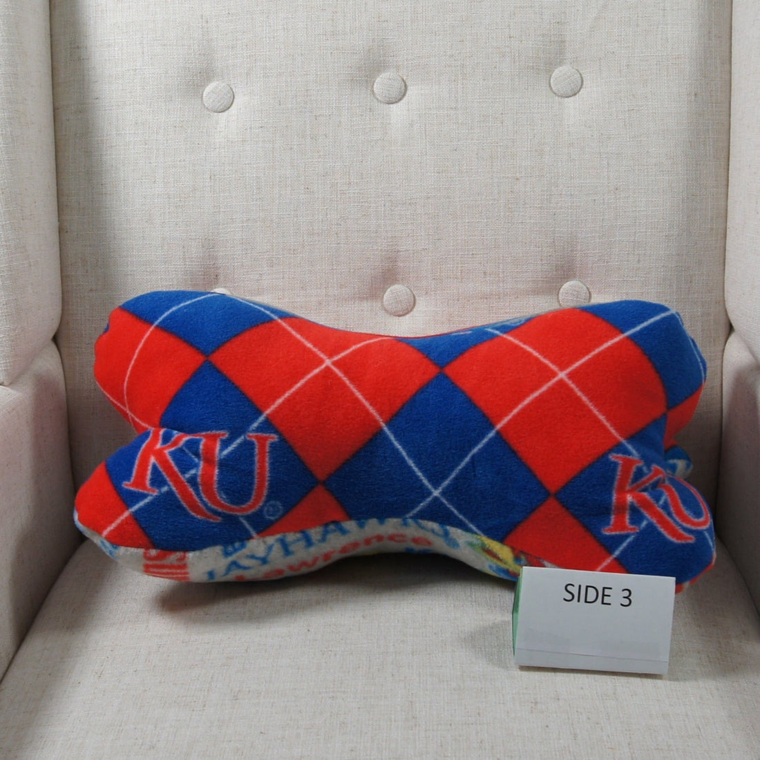 Pillows - Dinosaur Bone - College - NCAA - University of Kansas-KU - Jayhawks