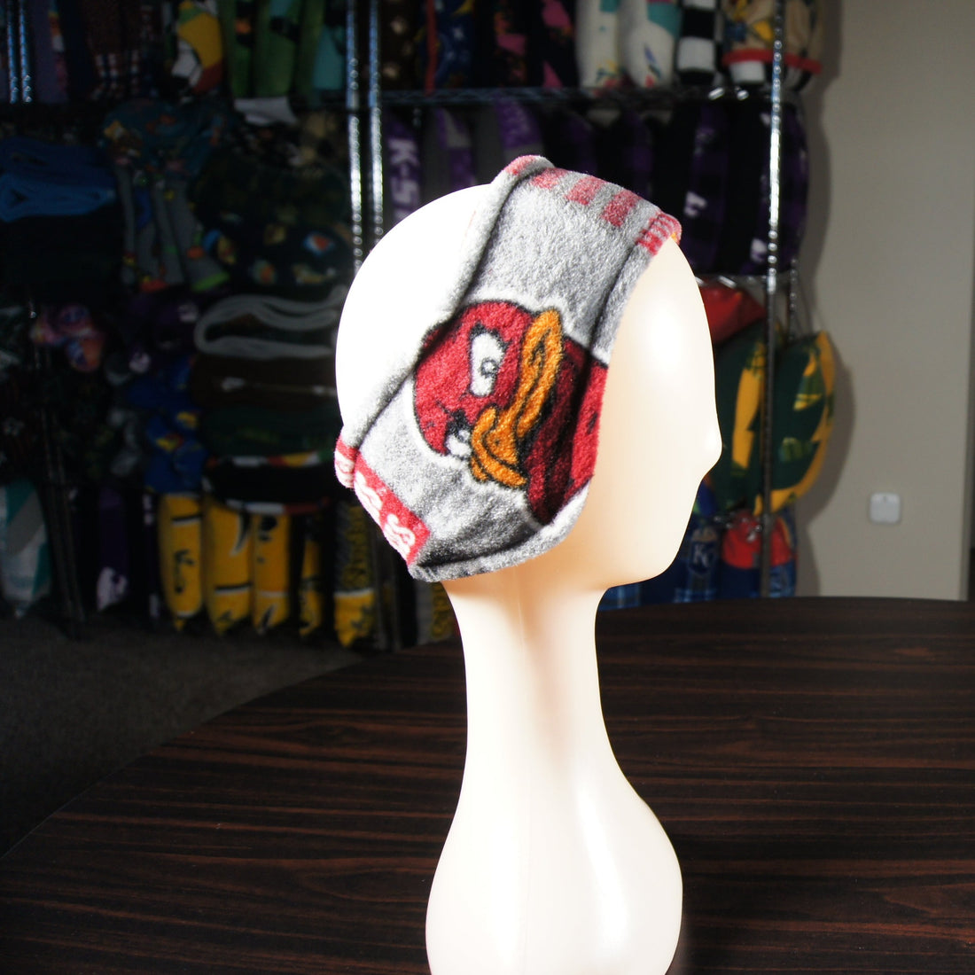 Accessories - Ear Warmer - College - NCAA - Virginia Tech-VT - Hokies - Plaid