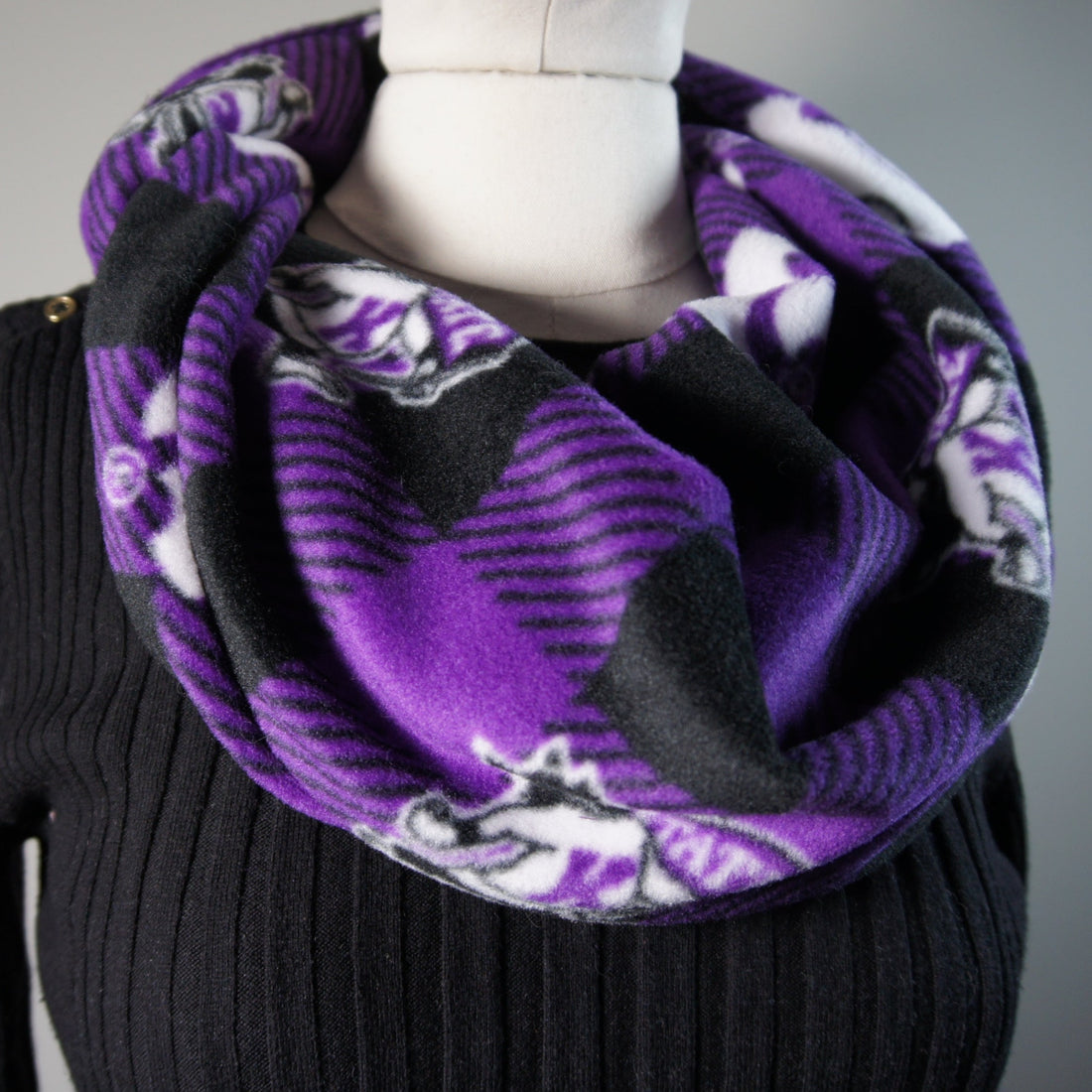 Accessories - Scarves - Cowl - NCAA - Kansas State University - Wildcats