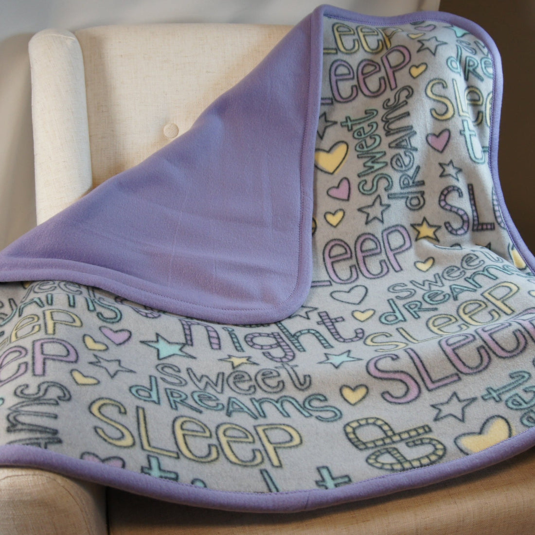 Baby - Blanket - Sweet Dreams - Lavender