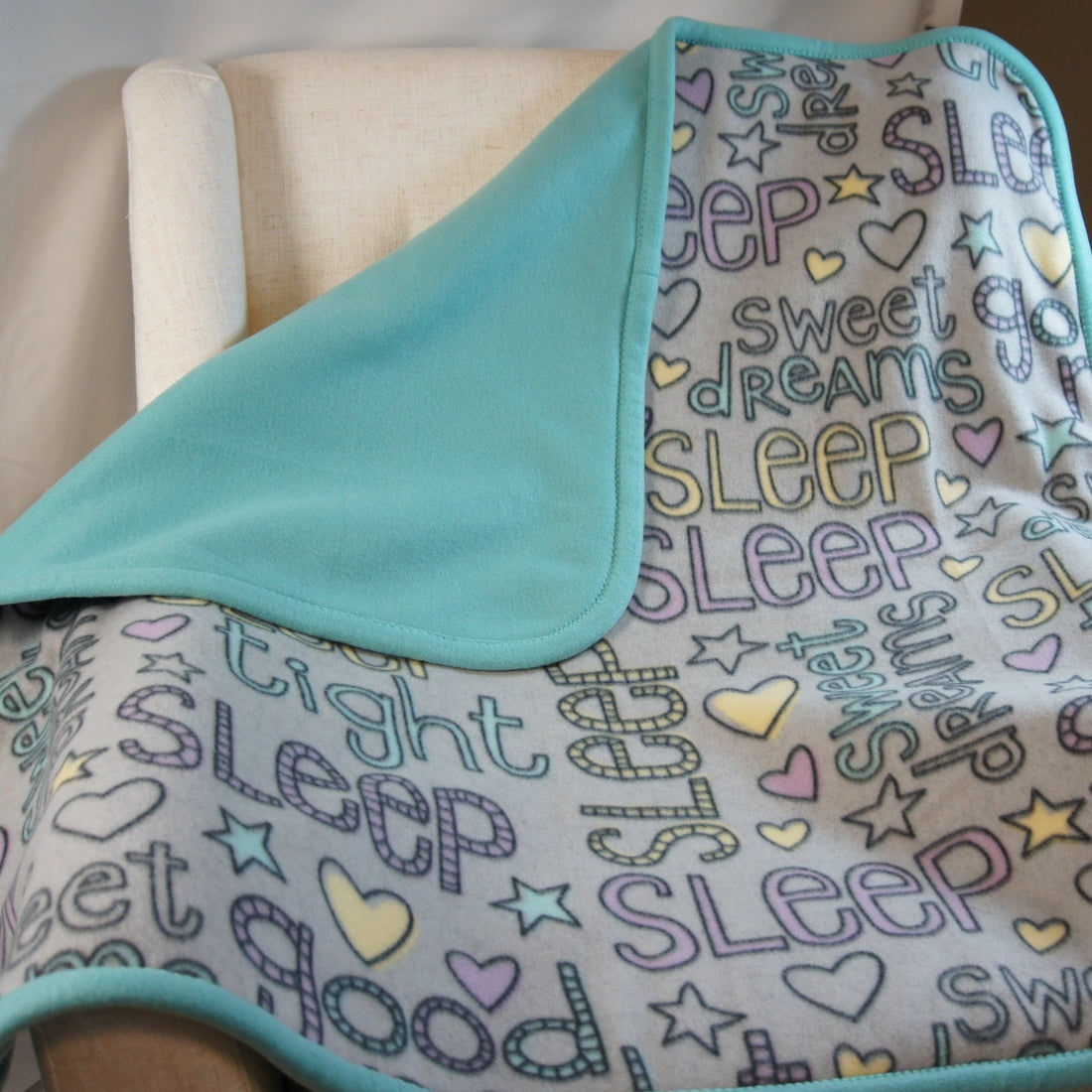 Baby - Blanket - Sweet Dreams - Turquoise