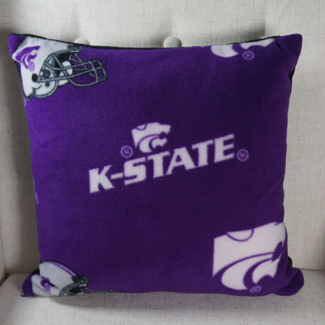 Pillows - College - NCAA - Kansas State University-KSU- Wildcats - Sport - 16 inch