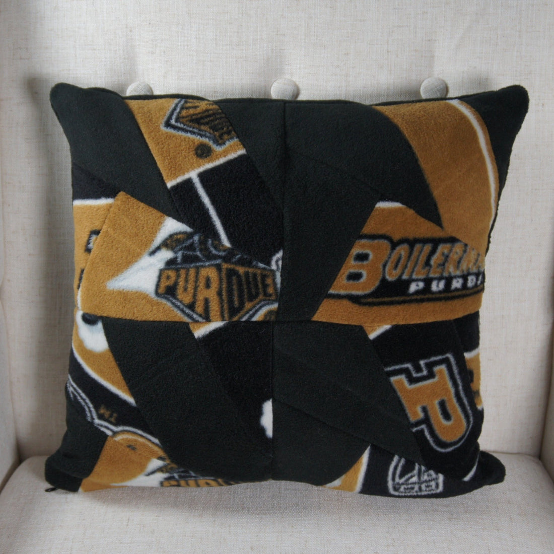 Pillows - College - NCAA - Purdue University-P - Boilermakers - 16 inch