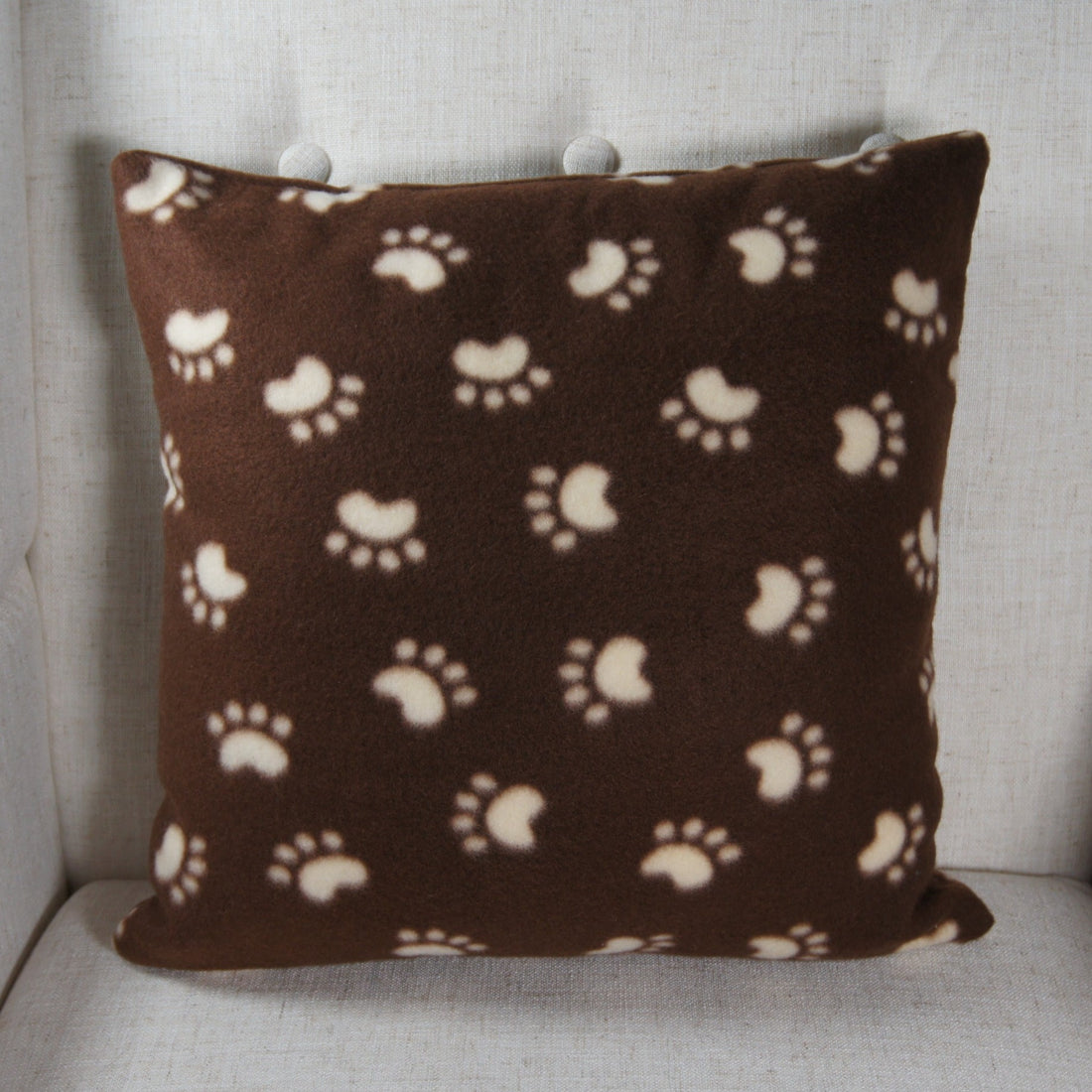 Pillows - Accent - Paw Prints - 16 inch