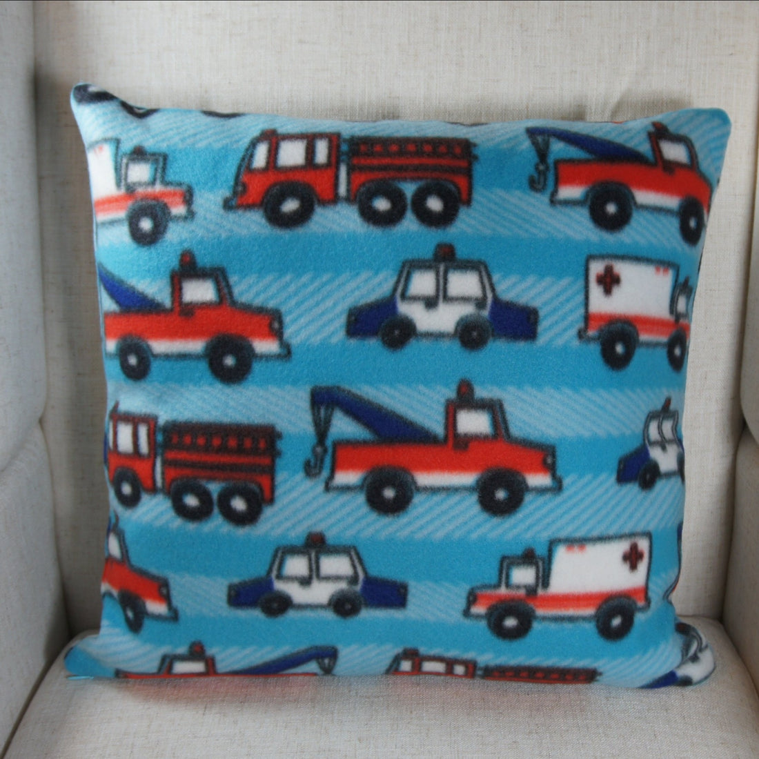 Pillows - Accent - Emergency Vehicles - 18 inch