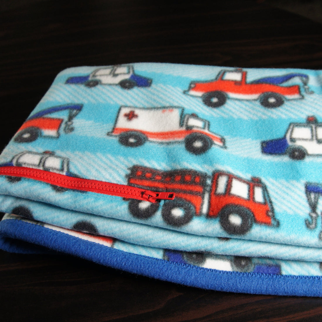 Throws - Road Trip - Small - Emergency Vehicles