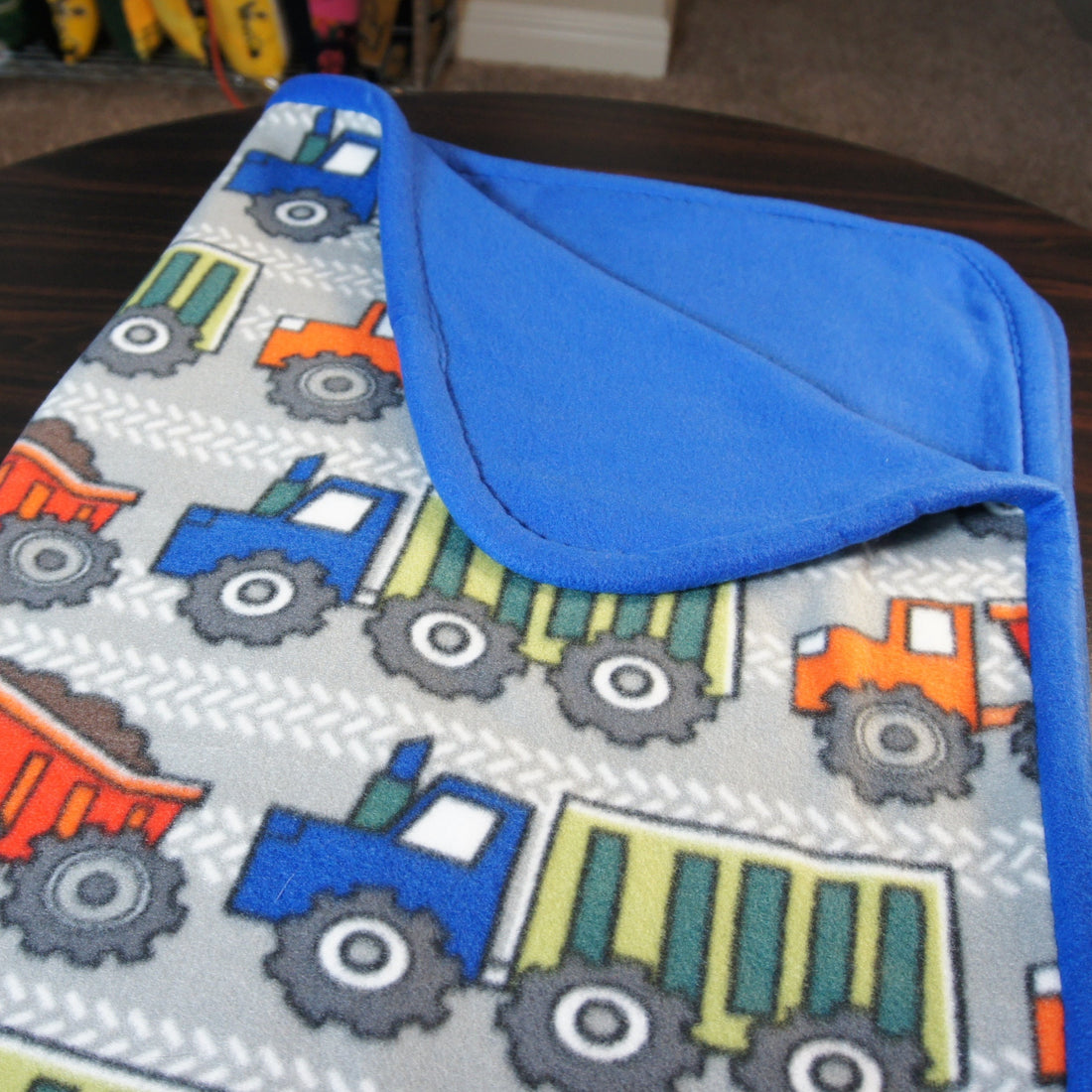 Throws - Bed Topper - Toddler - Accent - Trucks