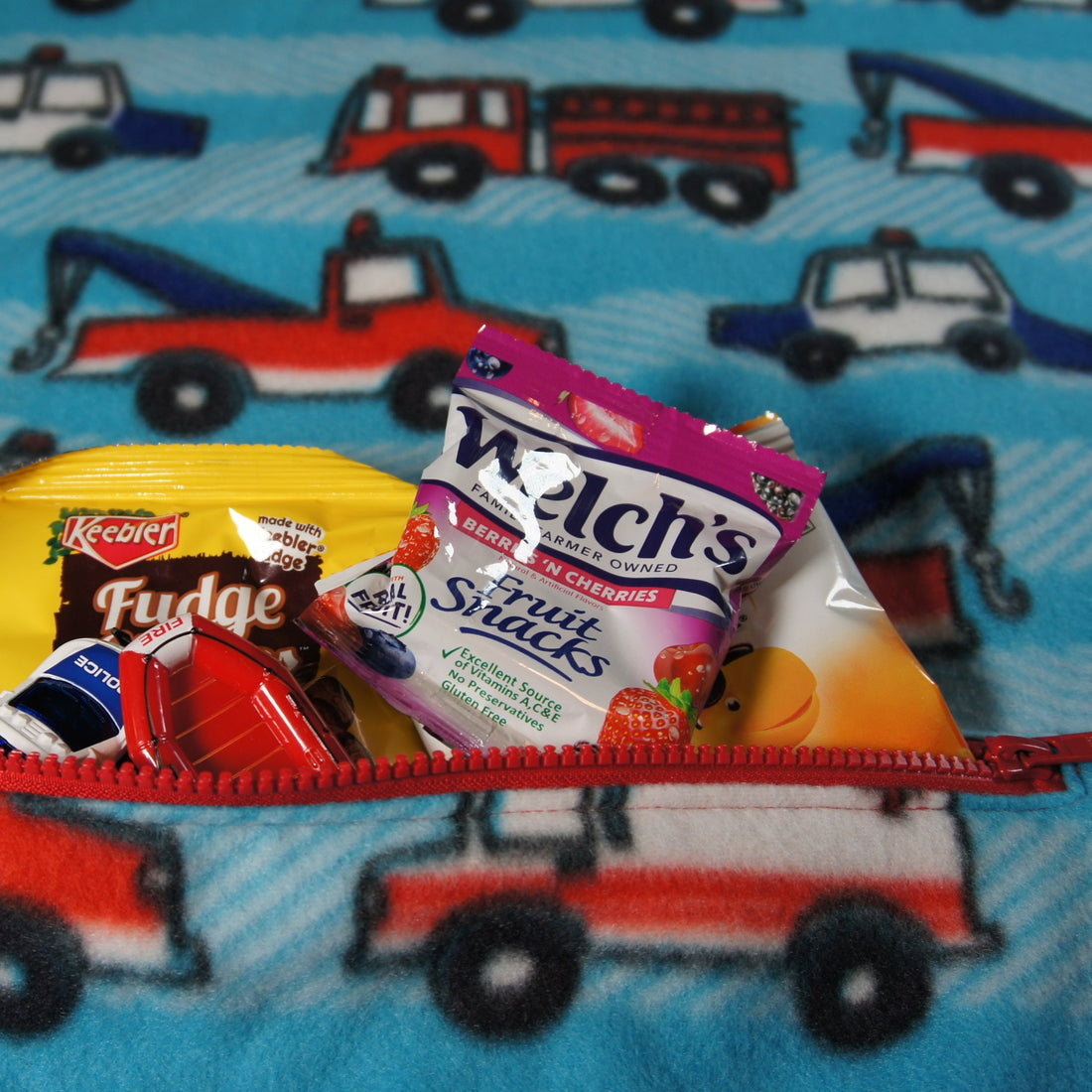 Throws - Road Trip - Small - Emergency Vehicles