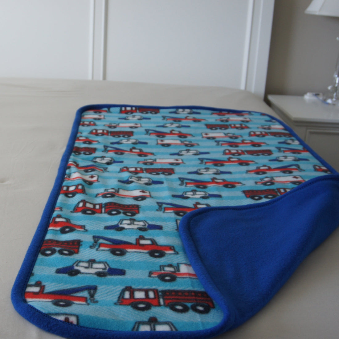 Throws - Bed Topper - Toddler - Accent - Emergency Vehicles