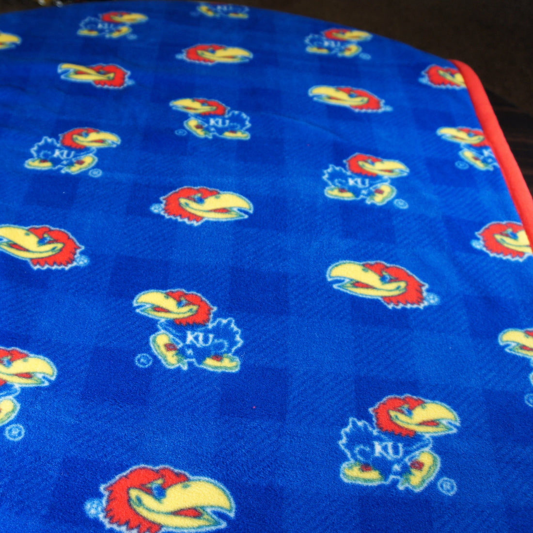 Throws - Bed Topper - Toddler - College - NCAA - University of Kansas-KU - Jayhawks