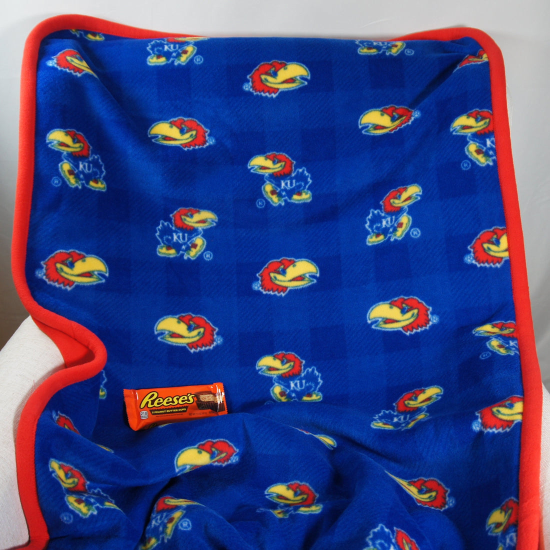 Throws - Bed Topper - Toddler - College - NCAA - University of Kansas-KU - Jayhawks