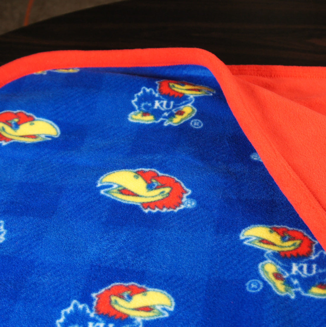 Throws - Bed Topper - Toddler - College - NCAA - University of Kansas-KU - Jayhawks