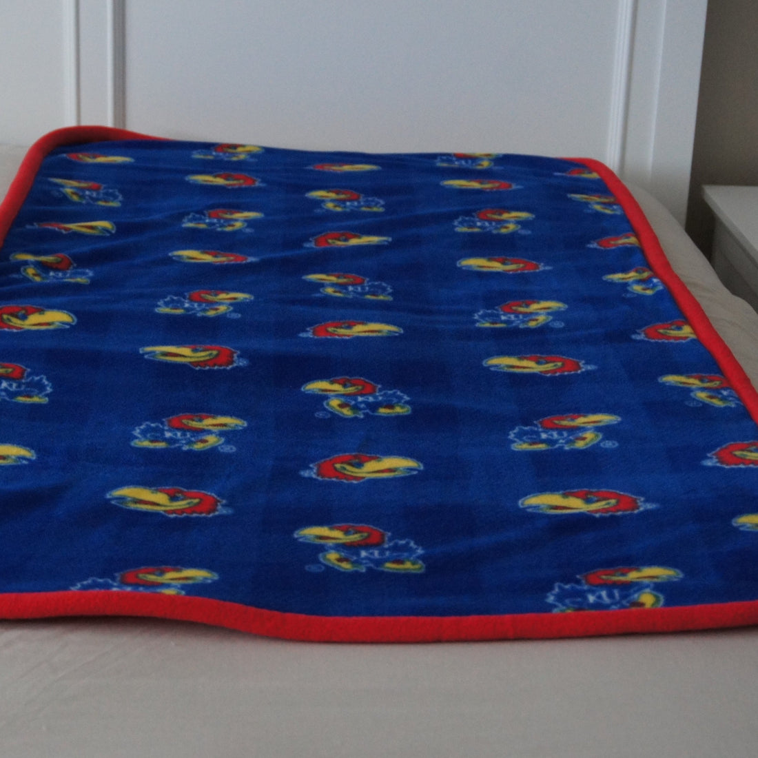 Throws - Bed Topper - Toddler - College - NCAA - University of Kansas-KU - Jayhawks