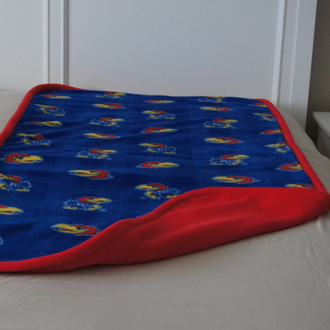 Throws - Bed Topper - Toddler - College - NCAA - University of Kansas-KU - Jayhawks