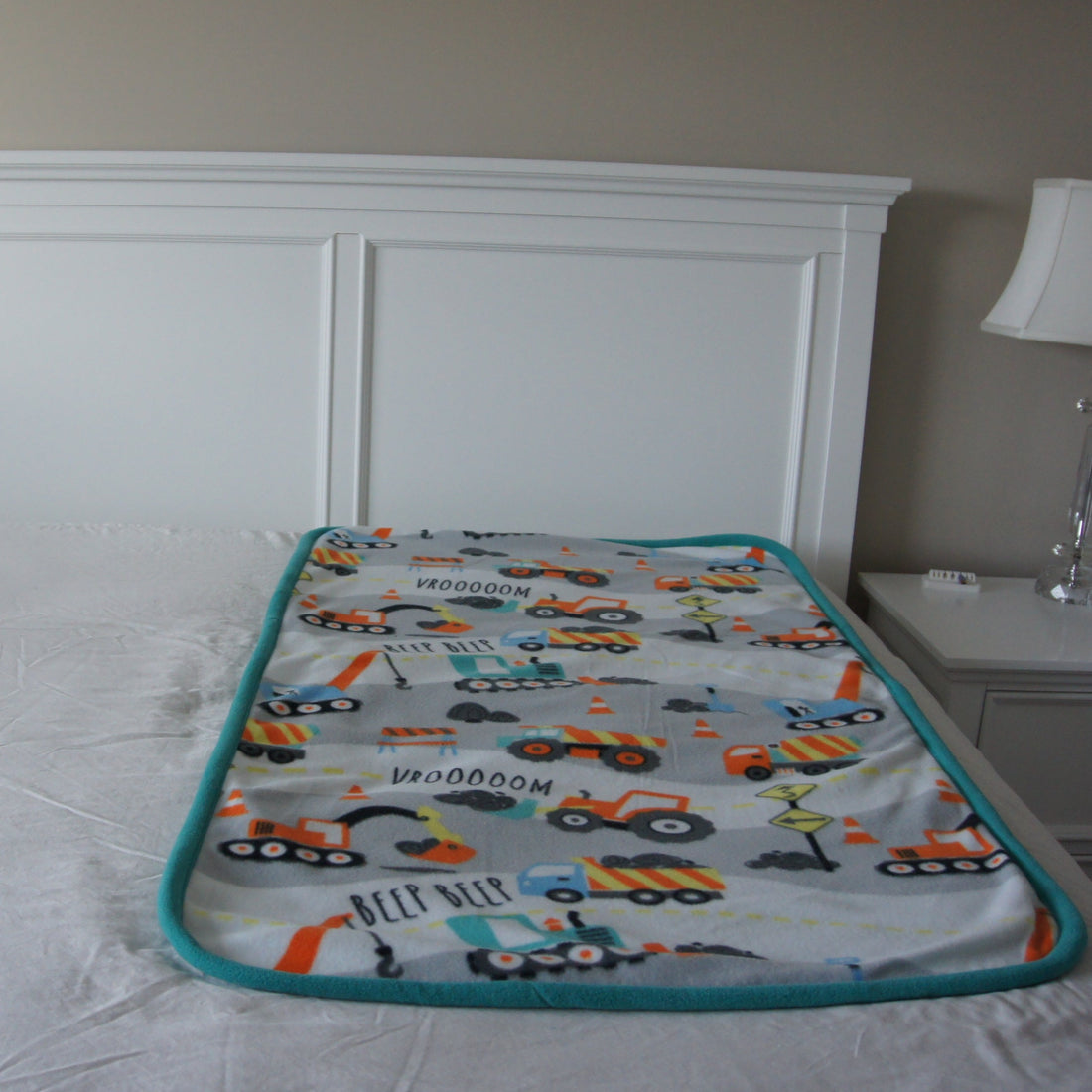 Throws - Bed Topper - Toddler - Accent - Construction